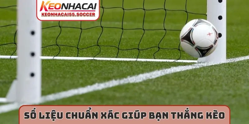 Số liệu chuẩn xác giúp bạn thắng kèo
